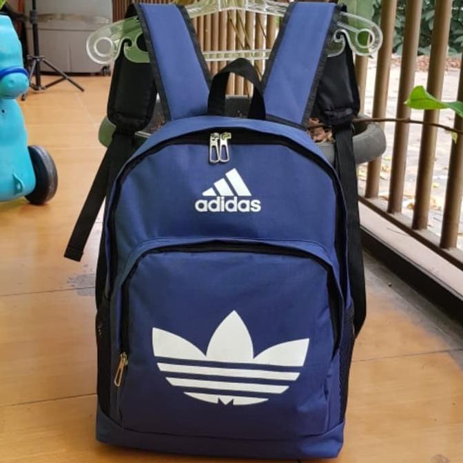 Adidas Classic School Backpack Men Women In Black | Shopee Malaysia