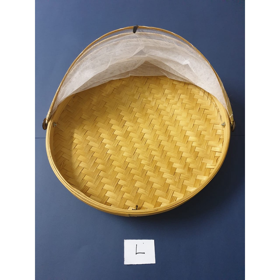 Traditional Tudung Saji Rotan Buluh / Rattan Bamboo Food Cover, Food