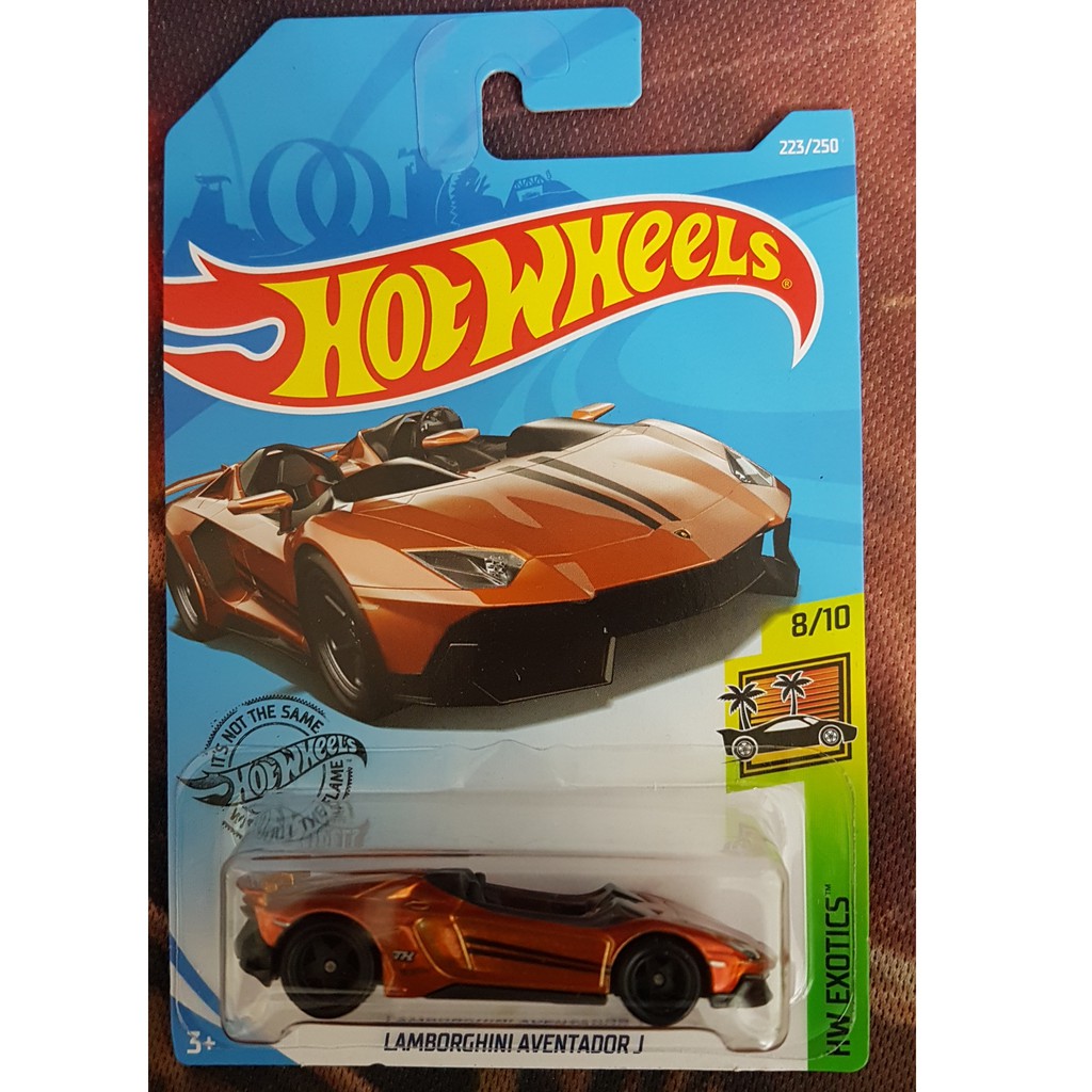 hot wheels lamborghini aventador j super treasure hunt