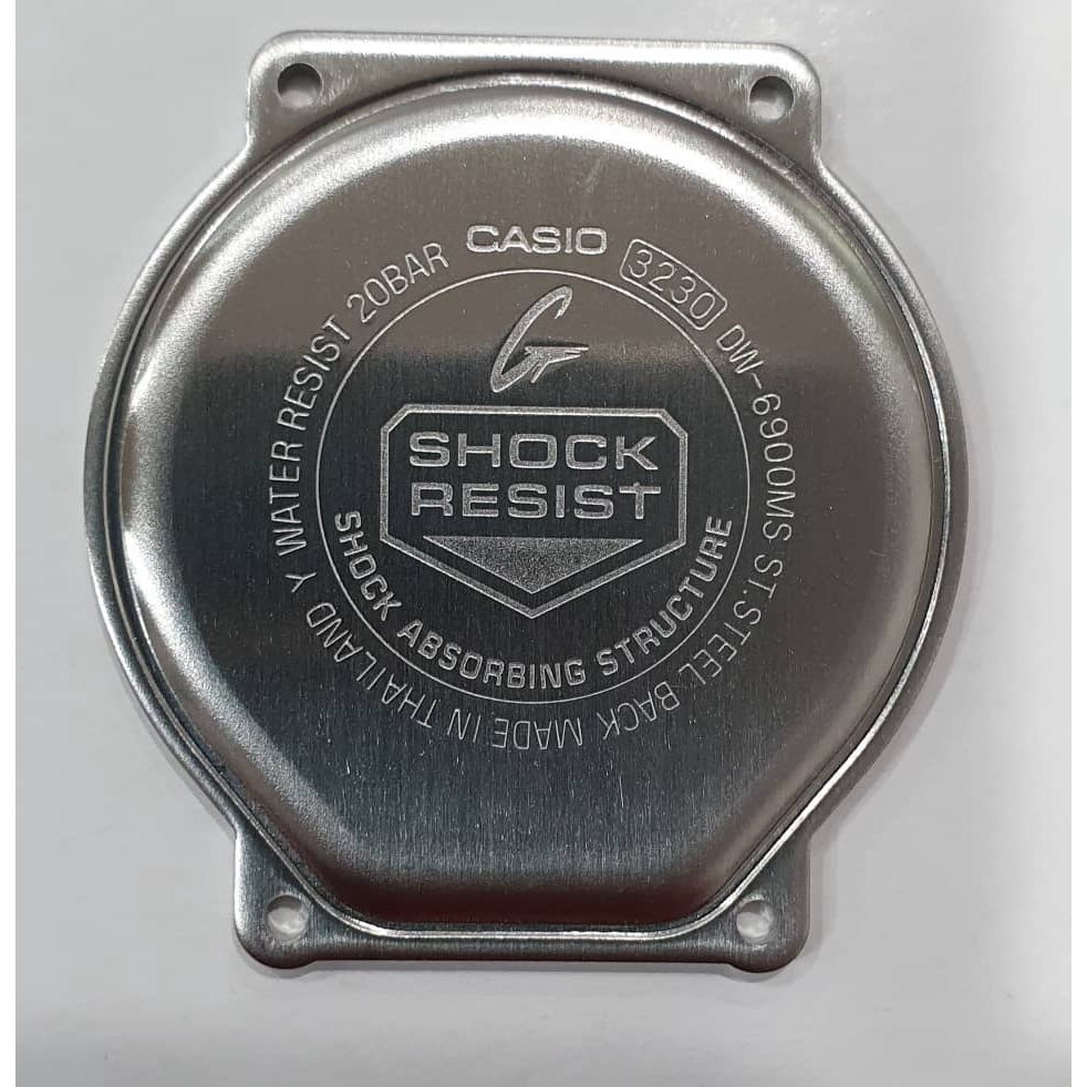 Original Casio G shock DW 6900MS Replacement Parts COVER BACK