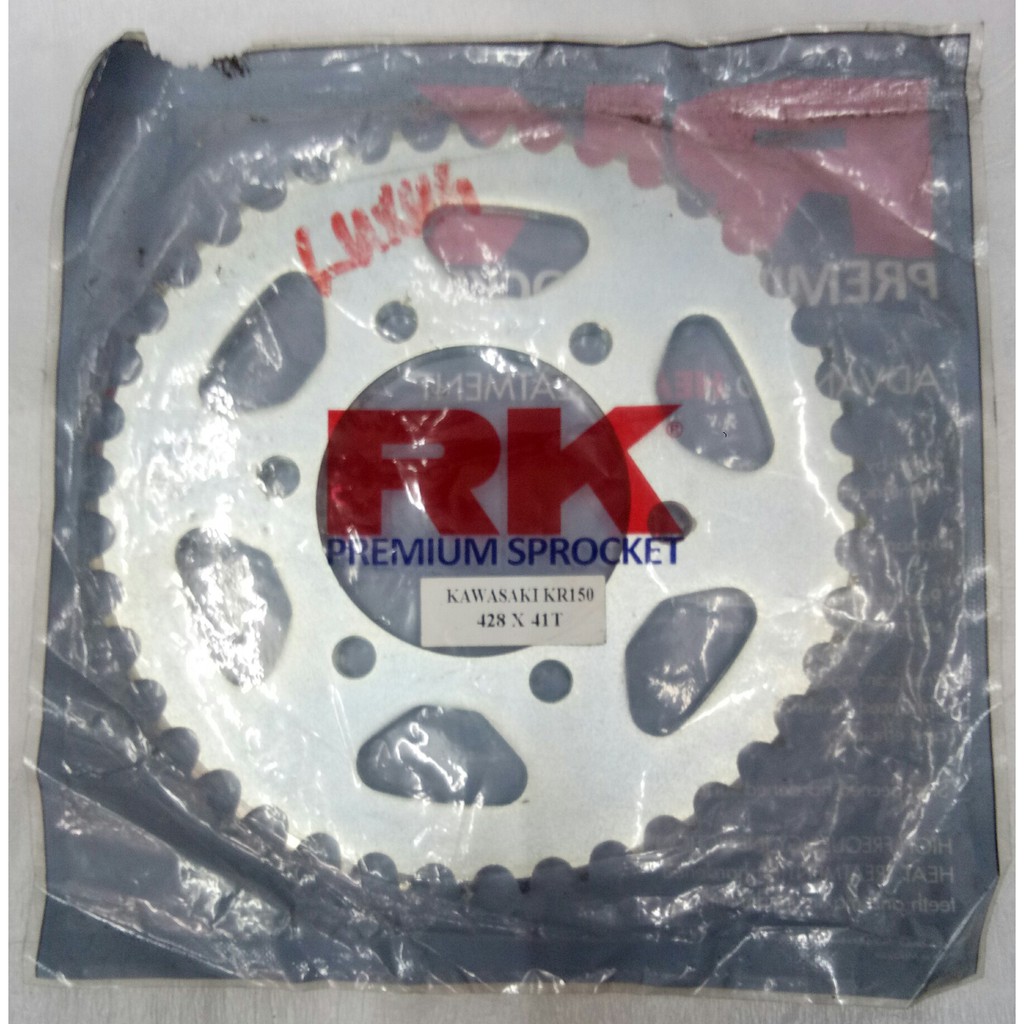 MOTORCYCLE KR150 RK 428 REAR PREMIUM SPROCKET | Shopee Malaysia