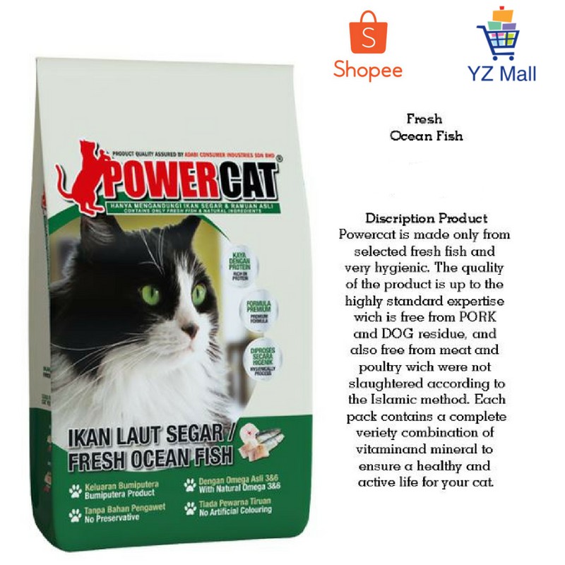 Power Cat Dry Cat Food 7KG Shopee Malaysia
