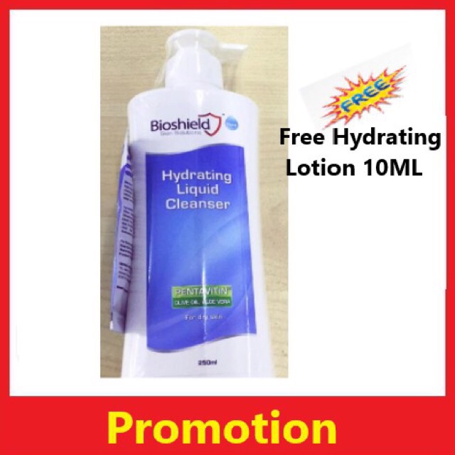 Bioshield Hydrating Gentle Skin Cleanser 250ml For dry, irritated and
