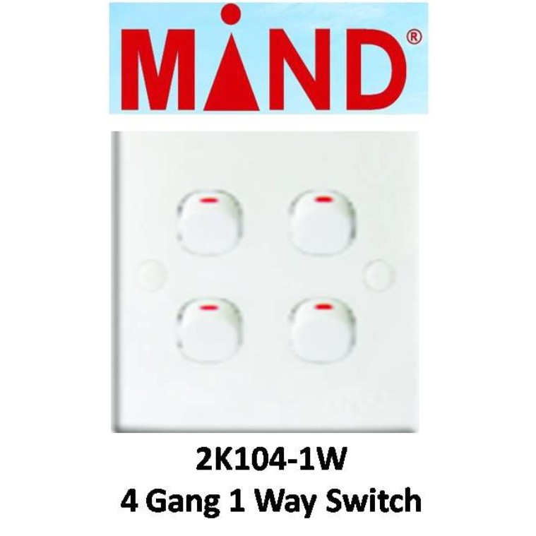 MIND 2K Series Switches and Socket Outlet ( SIRIM ) | Shopee Malaysia