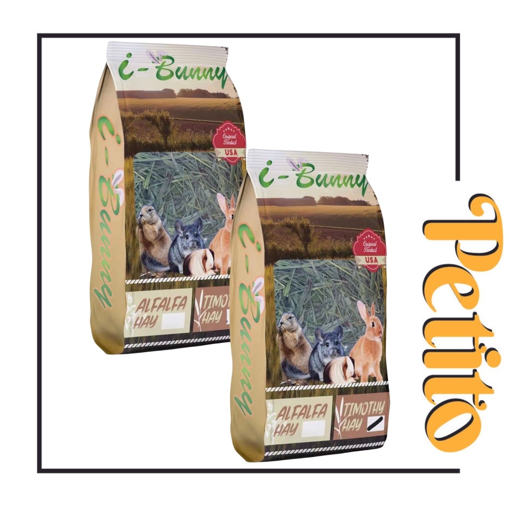 iBunny Alfalfa / Timothy Hay 1kg / First Cut Alfalfa(Import From USA