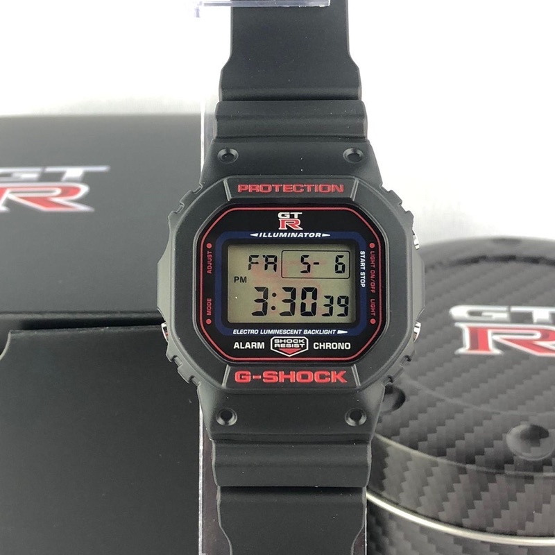 Casio G Shock X Nissan GT R 4th Collaboration Limited Edition DW 5600VT Shopee Malaysia