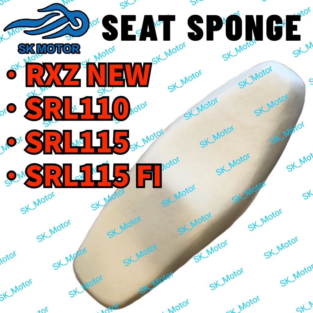 Yamaha RXZ NEW LAGENDA SRL 110 SRL 115 SRL 115 FI Seat Span Sponge Spam Fiber Foam Span Kusyen Cushi