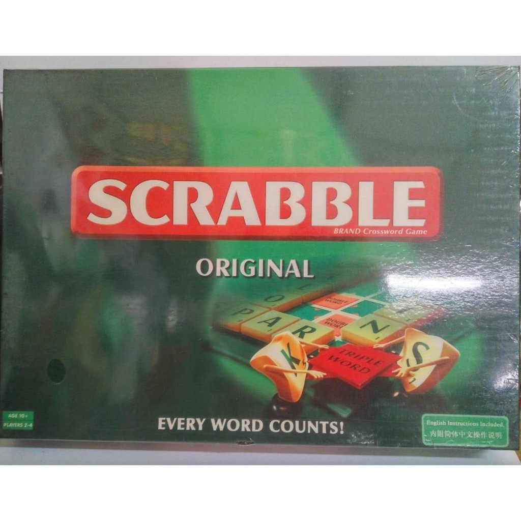 Scrabble Original ( Included-English & Chinese simplified instructions ...