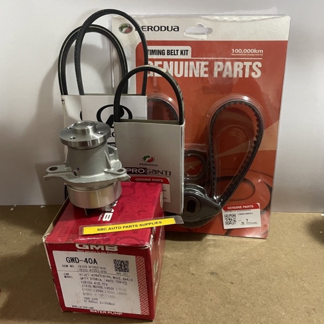 SBC AUTO PERODUA KELISA KENARI 850 1.0 TIMING KIT & VBELT & WATER