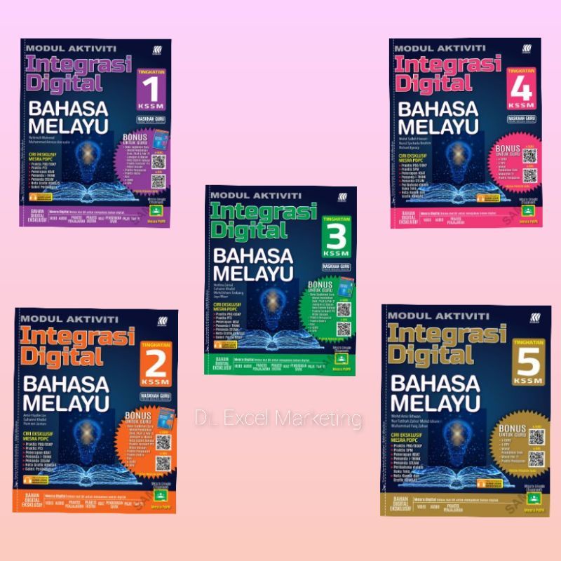 Modul Integrasi Digital Kssm Bahasa Melayu Tingkatan 1 2 3 4 5 Shopee Malaysia 