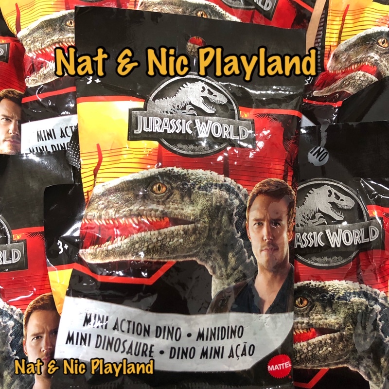 (TO CHOOSE) Jurassic World Mini Action Dinos Blind bag Bag Code SDxxM