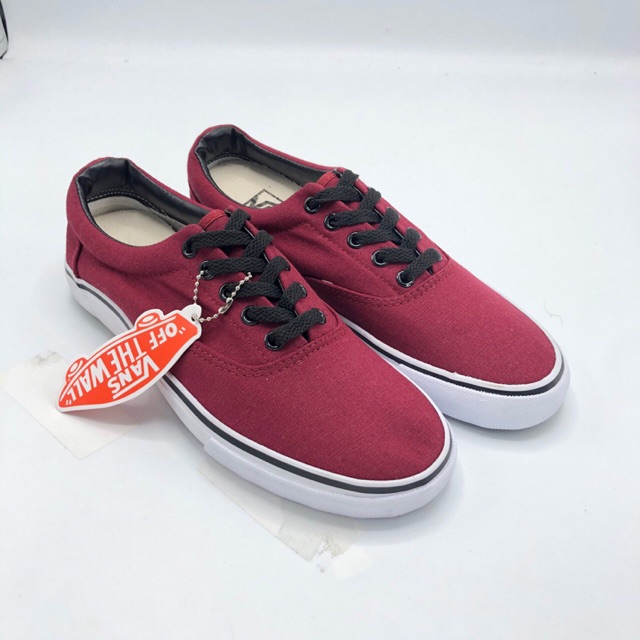 Kasut vans era maroon unisex Shopee Malaysia