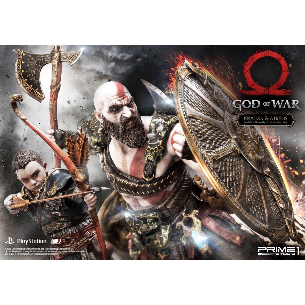 [PO] God of War Kratos & Atreus (Ivaldi's Deadly Mist Armor) [Prime 1