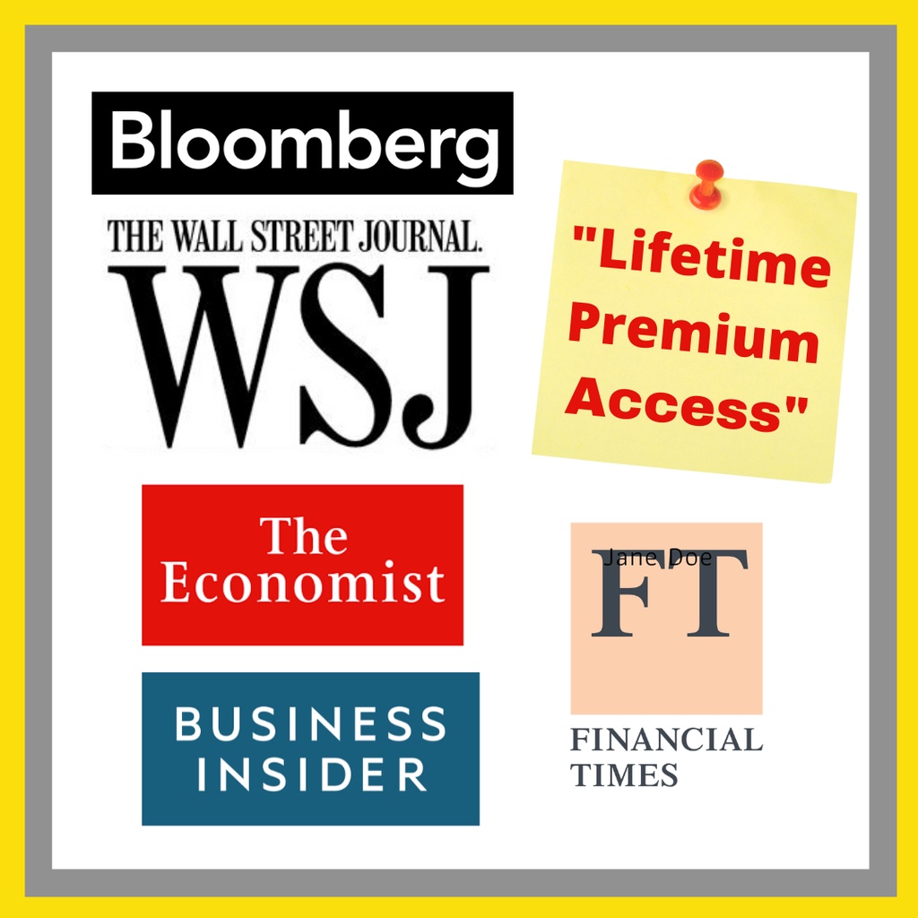 【Business News Lifetime Subscriptions】 Bloomberg , Wall Street Journal