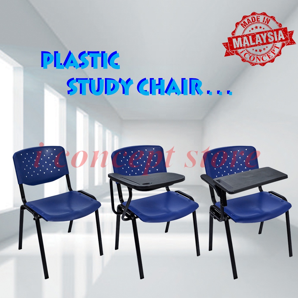 TUTORIAL CHAIR / STUDENT STUDY CHAIR WITH TABLET / KERUSI PELAJAR
