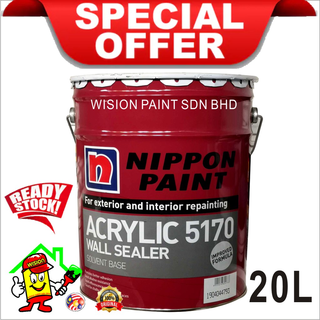 ACRYLIC 5170 WALL SEALER (20 LITER) NIPPON PAINT products SEALER