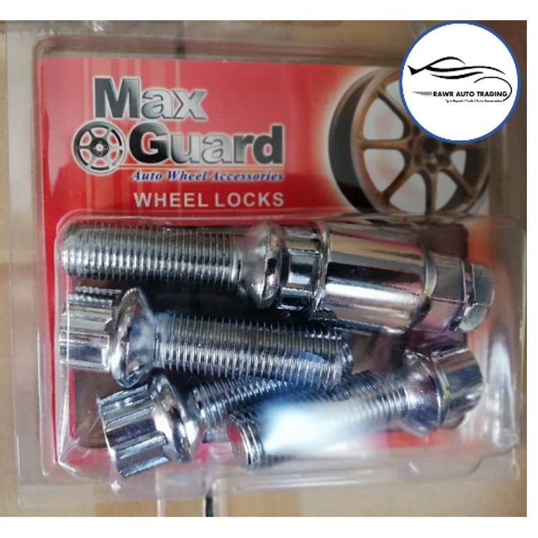 MaxGuard Mercedes Benz/ BMW Lock Stud - M14 | Shopee Malaysia