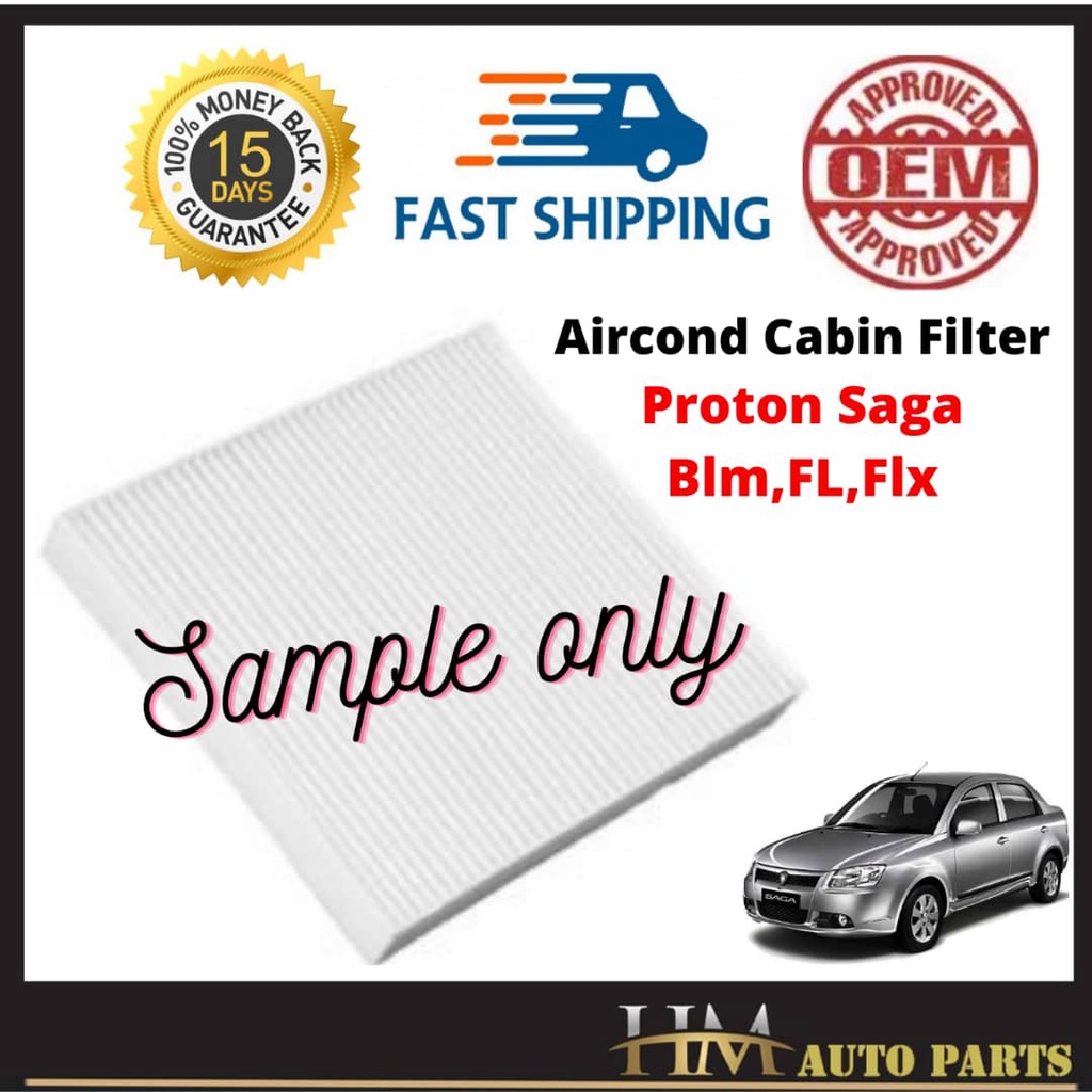 Proton Saga BLM , FL , FLX Cabin Air Cond Filter Shopee Malaysia