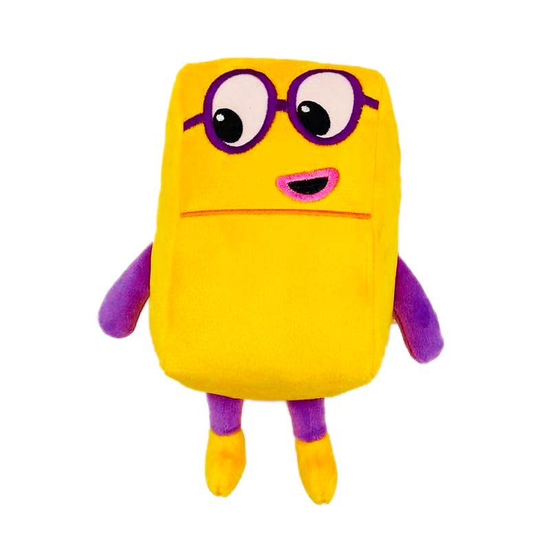 36cm Cartoon Numberblocks Plush Doll Educational Stuffed Toys Number ...