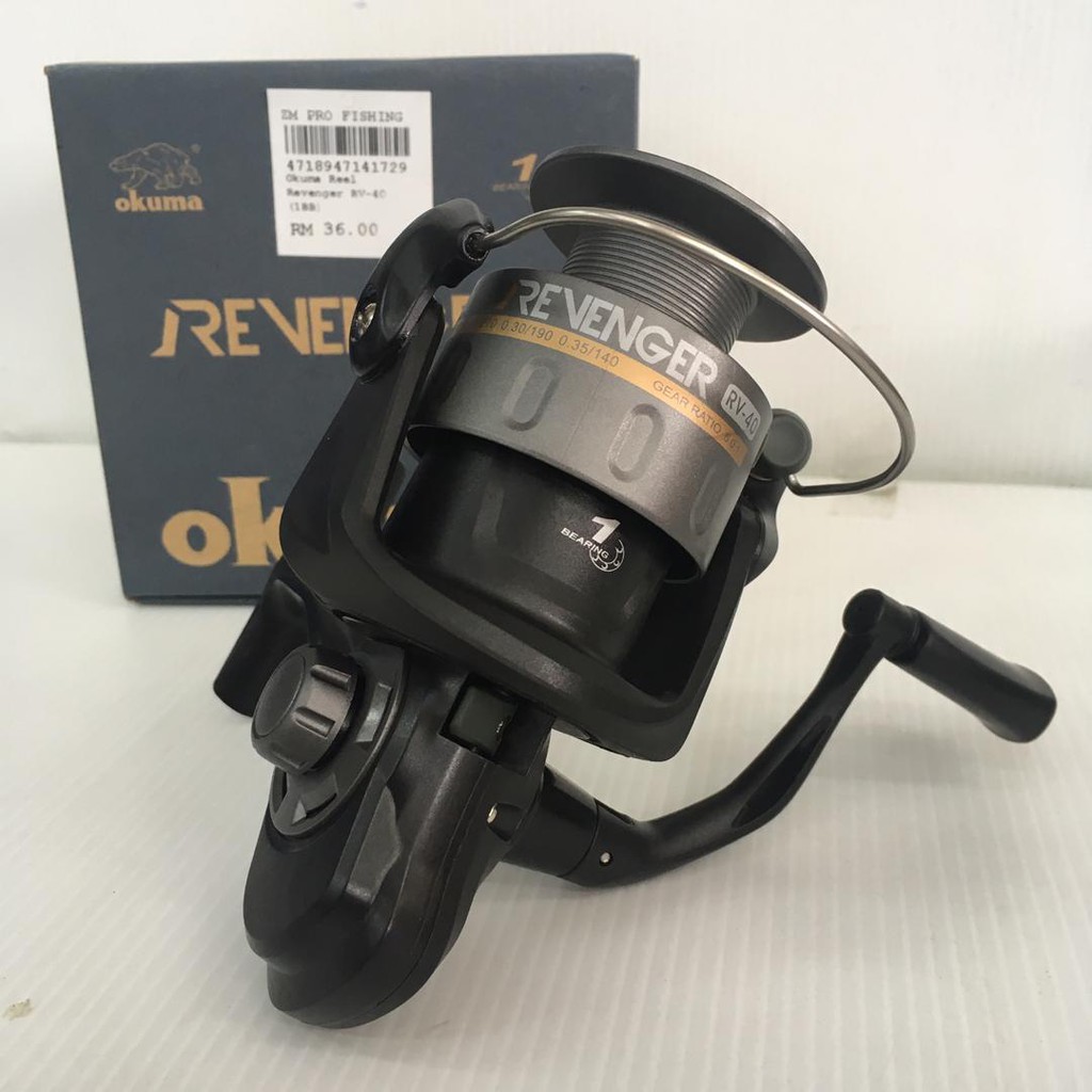Carrete De Pescar Okuma Revenger Tamaño 4000 Spinning