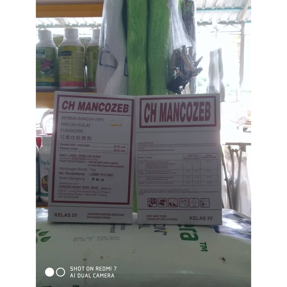CH MANCOZEB - Mancozeb 80.0% | Shopee Malaysia
