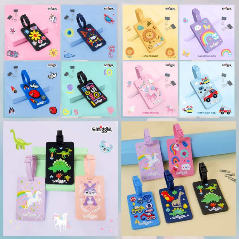 Smiggle teeny bag tag card holder/Smiggle name tag/Smiggle name tag ...