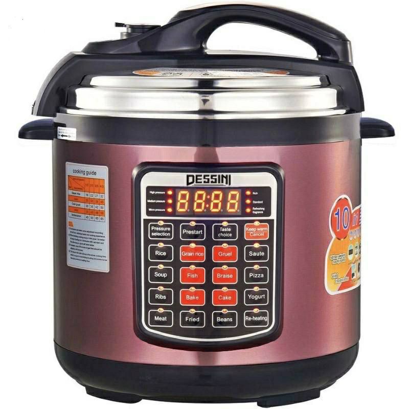 DESSINI PRESSURE COOKER 20 BUTTON 6 LITER Shopee Malaysia