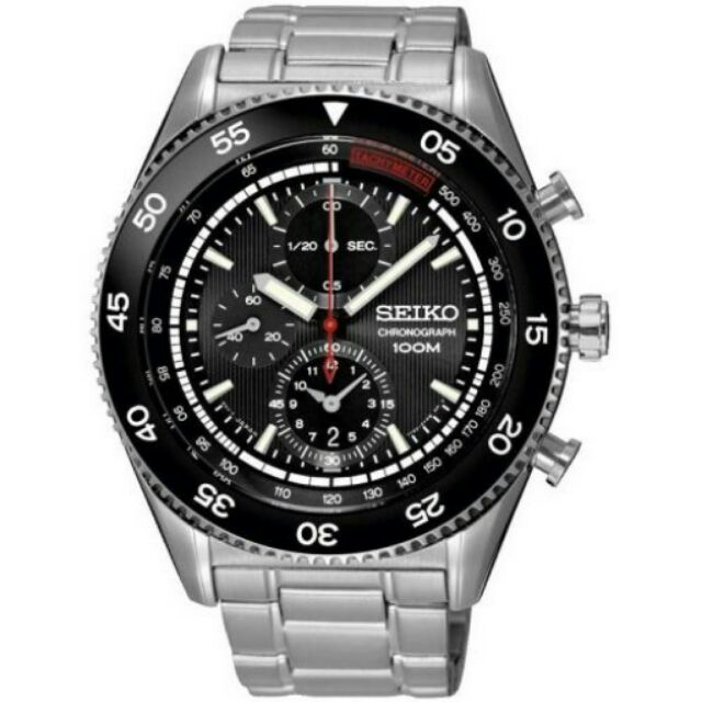 Seiko chronograph hot sale tachymeter 100m