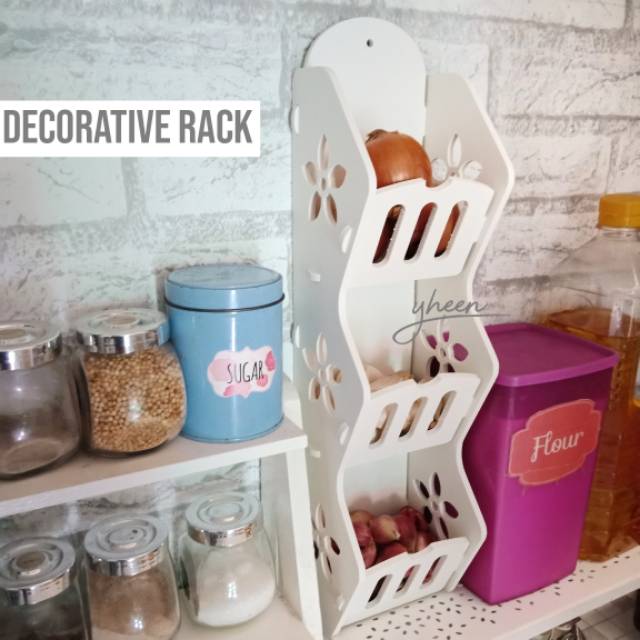 Decorative Rack/Multipurpose Rack/Onion Rack | Shopee Malaysia