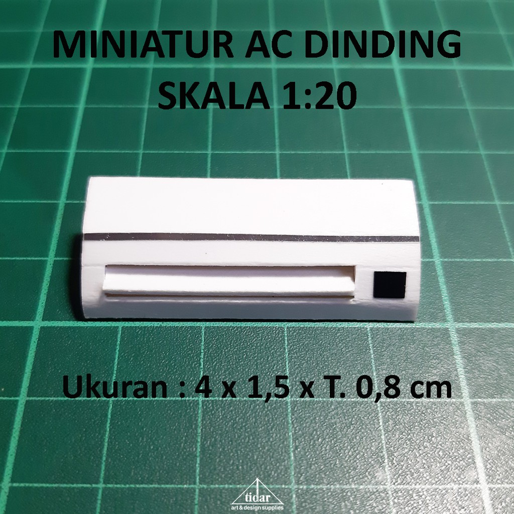 Miniature AC Model Air Conditioner/ MH Wall AC/ 1:20 scale Model Kit ...