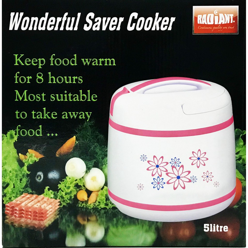 RADIANT 5 litre thermal cooker (magic cooker) | Shopee Malaysia
