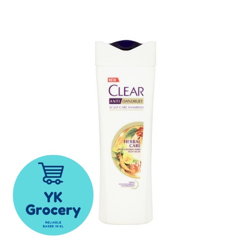 [Expire Oct 2022] Clear Anti Dandruff Scalp Care Herbal Care Shampoo