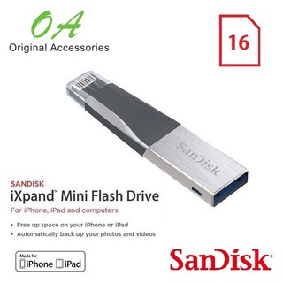 Sandisk iXpand Mini Flash Drive For iPhone/iPad, 32GB - SDIX40N