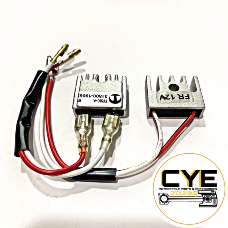 SUZUKI FR80 FR 80 / YAMAHA YB100 Y80 RX100 / HONDA C70 6V 12V RECTIFIER