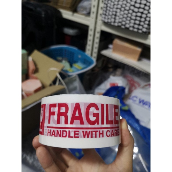 Ready Stock My Fragile Tape Fragile Sticker Tape Mudah Pecah