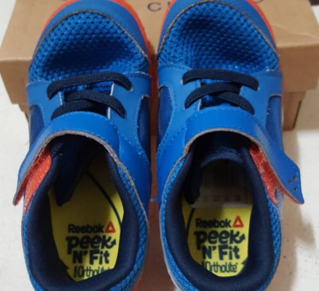 Reebok Ortholite Peek N Fit Shopee Malaysia