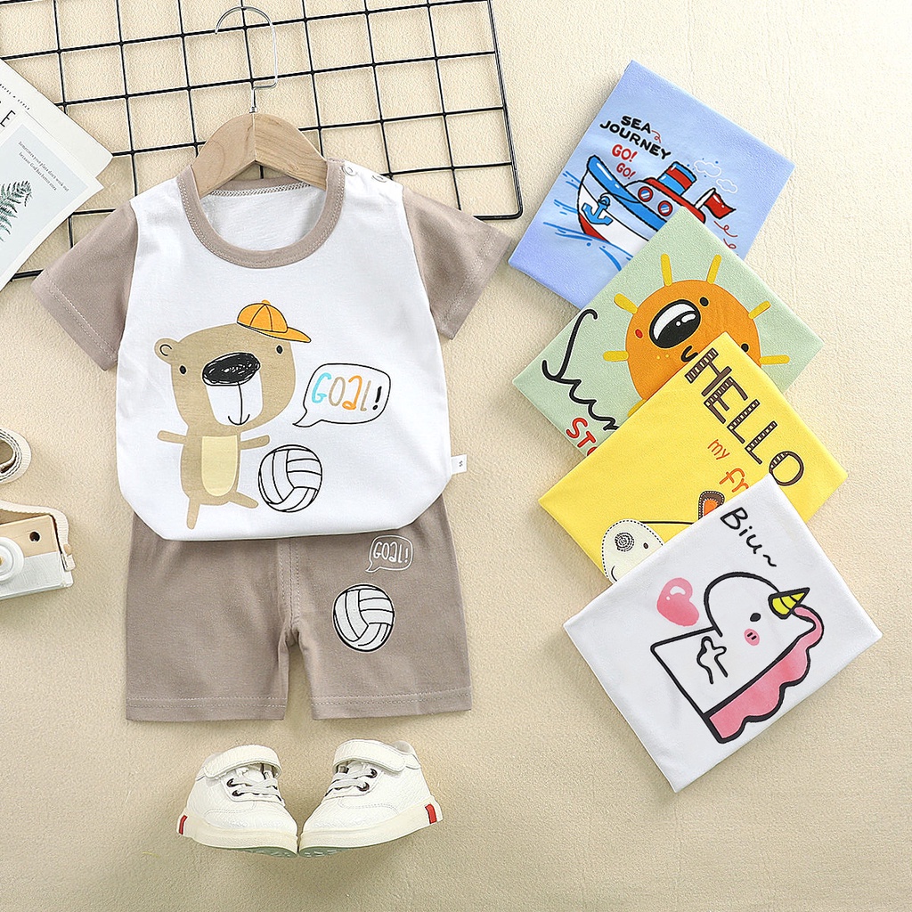 Alibaba Month Baby Boy Summer Clothes Wholesale 5PCS Pack Newborn