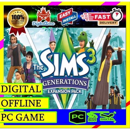 The Sims 3 ( All DLC Included ) [Original PC Game] | Shopee Malaysia