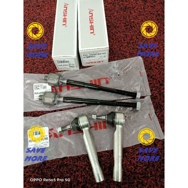 PERODUA BEZZA 1.0 1.3 RACK END + TIE ROD END COMBO SET Shopee Malaysia