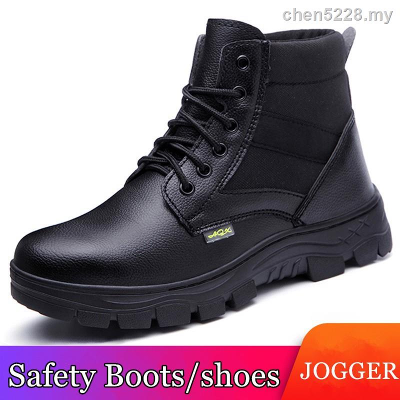 Safety shoes / boots Medium cut steel toe cap Work Men waterproof