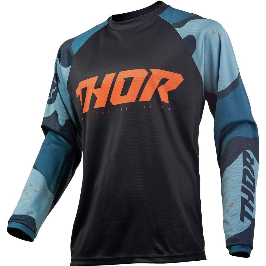 ready stock THOR Men Enduro Motocross Racing Shirt MTB BMX Dirt Bike ...