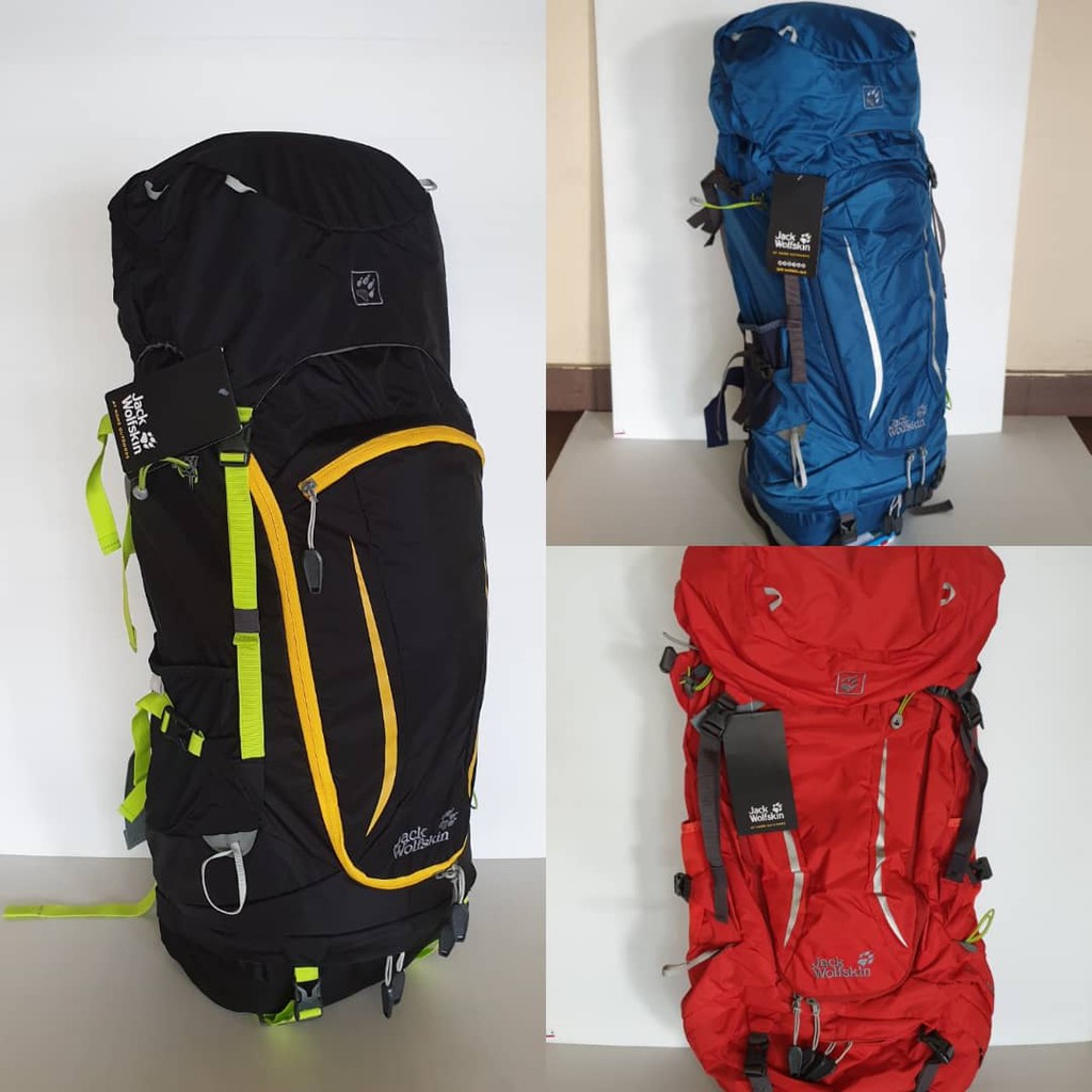 Jack wolfskin cheap backpack 60l