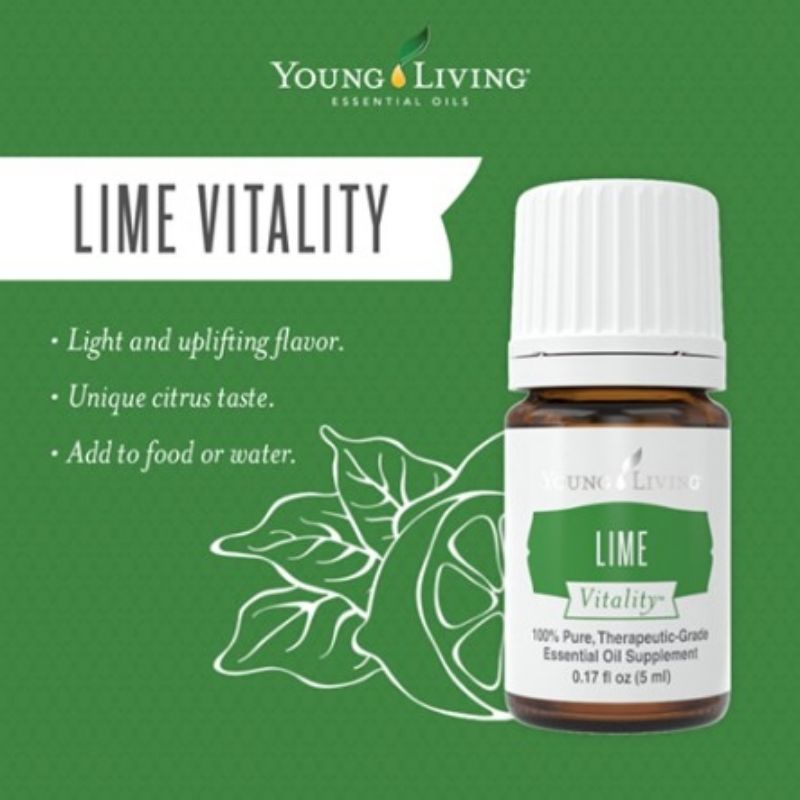 Young Living Lime Essential Oil Flavoring Ready Stock 5ml Shopee Malaysia