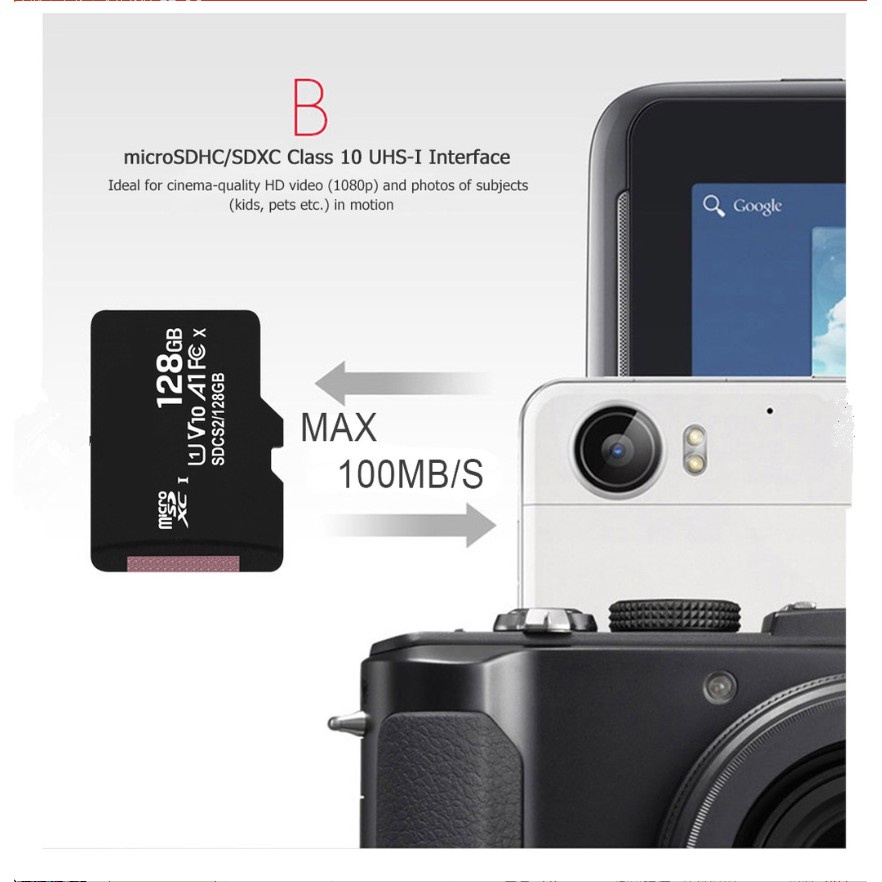 256GB 128GB 64GB 32GB 16GB 8GB MEMORI KAD KELAS 10 MICRO SD MEMORY CARD ...