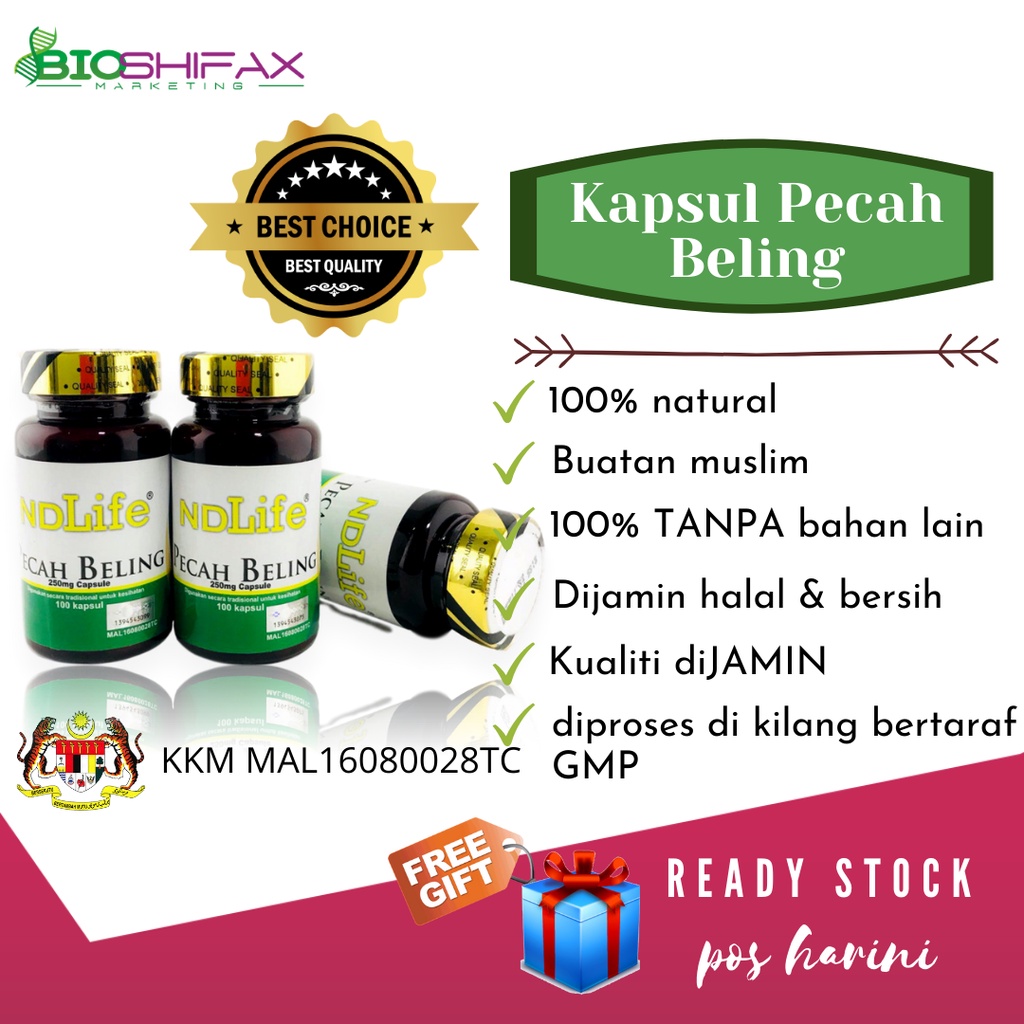 Kapsul Pecah Beling + Free Gift - ND Life | Shopee Malaysia