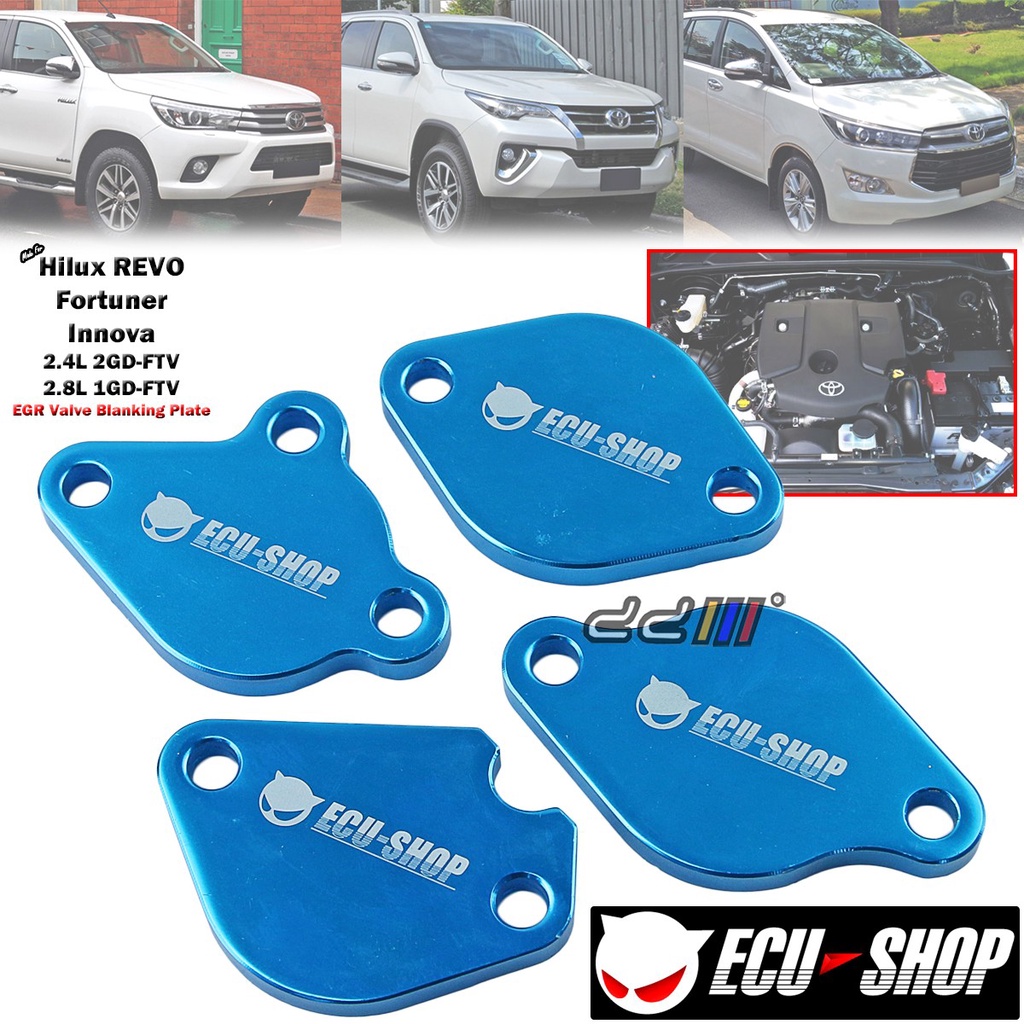 ECU SHOP EGR STOPPER HILUX LANDCRUISER FORTUNER NAVARA RANGER DMAX D