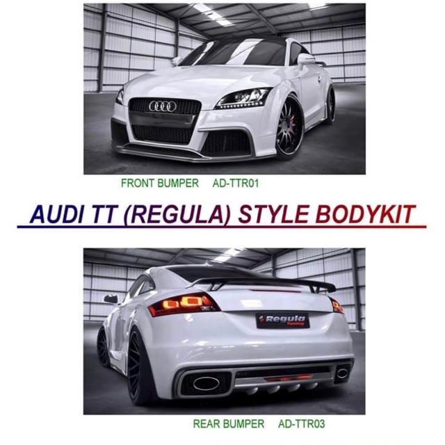 Audi TT Mk2 TTS RS REGULA Bodykit body kit front side rear Bumper skirt