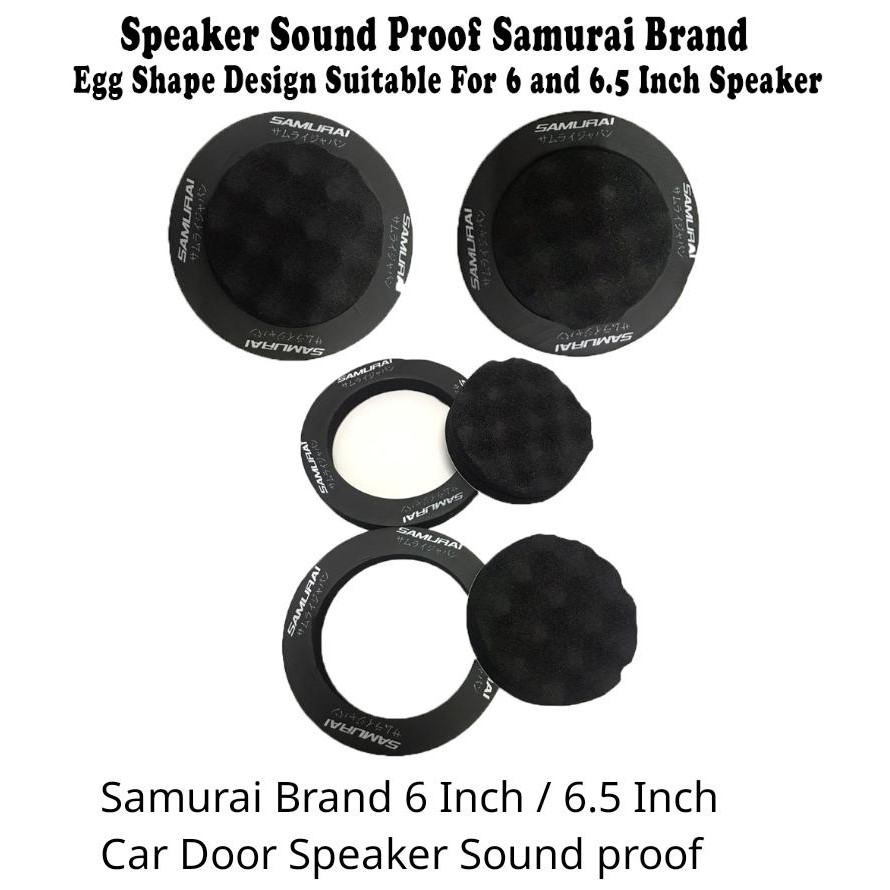 car speaker Samurai Brand 6 Inch / 6.5 Inch Car Door Speaker Sound proof Sponge Sound Quality