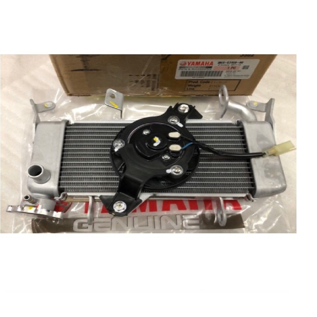 Yamaha R15 Coolant Tank / Radiator with Blower Fan 100% Original Yamaha ...