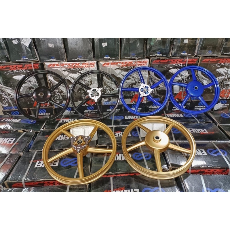 ENKEI A5 Sport Rim NVX 160/160-17 NVX155 AEROX 155 AEROX155 Model SP522 ...